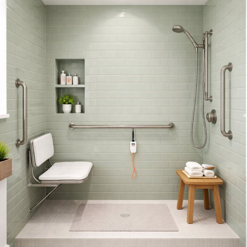 Elderly Shower Installation in Sarasota County, FL
