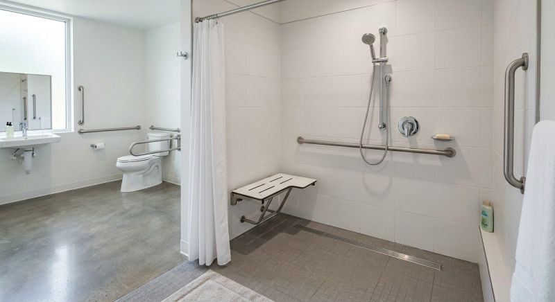 Accessible Shower Construction in South Portland, ME