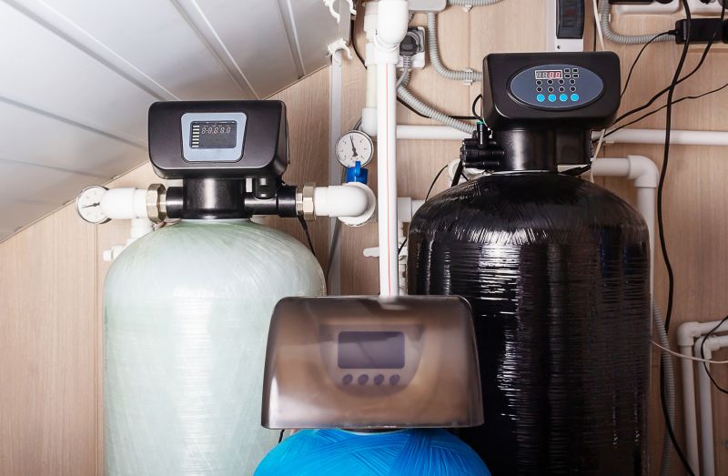 Water Softener System in Kitchen
